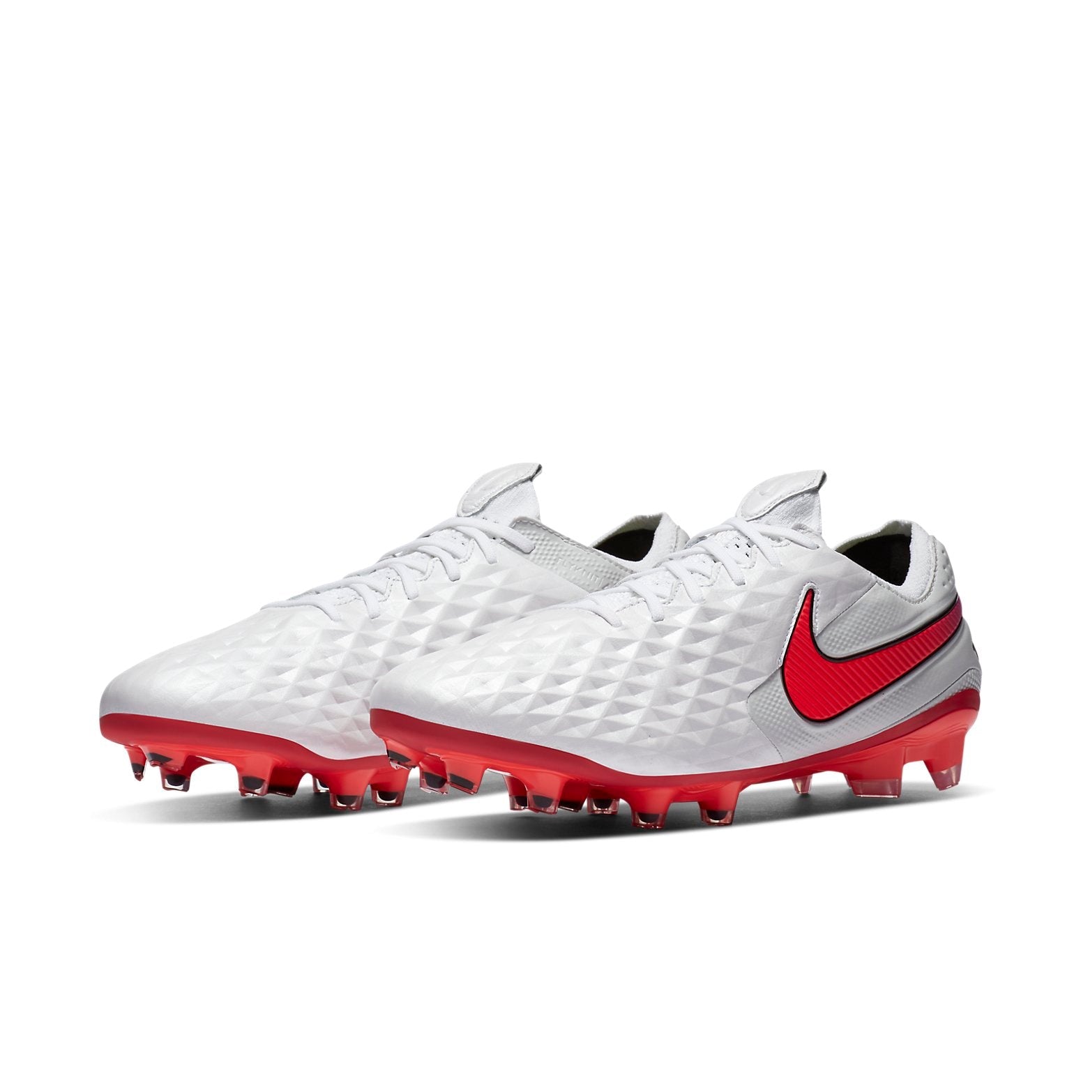 Nike Tiempo Legend 8 Elite FG 'White Red' AT5293-163