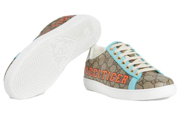 (WMNS) Gucci Ace GG Supreme 'Gucci Tiger Print' 687623-UTD10-9775
