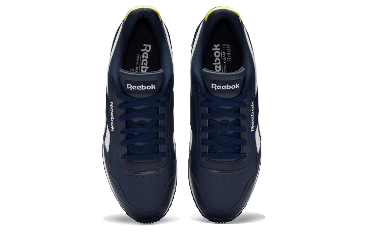 Reebok Royal Glide Running Shoes 'Dark Blue Neon Green' FW8190