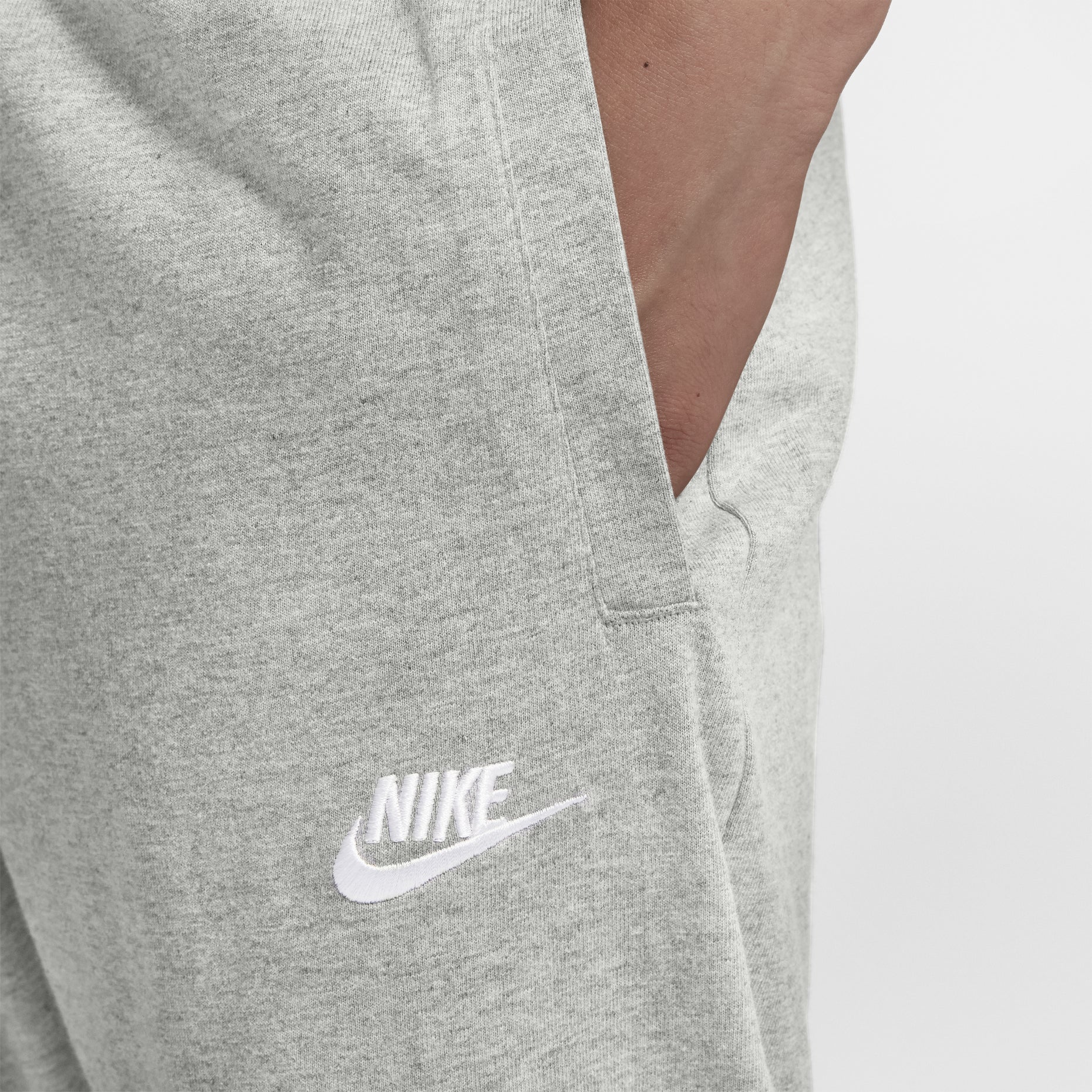 Nike Sportswear Club Knit Lacing Sports Long Pants dark grey Gray BV2763-063