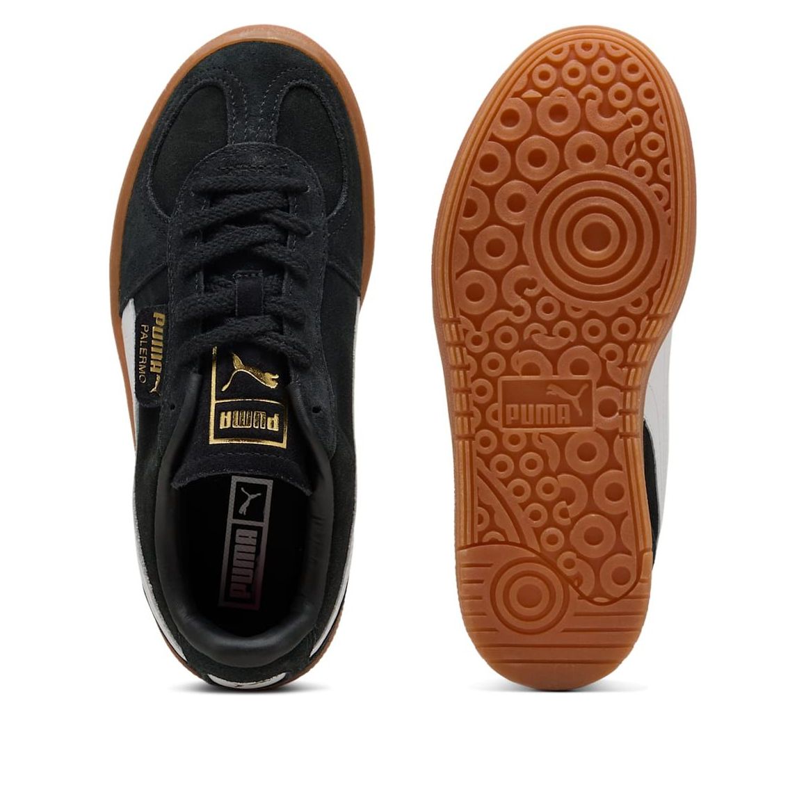 (WMNS) PUMA Palermo Elevata 'PUMA Black Gum' 399348-01