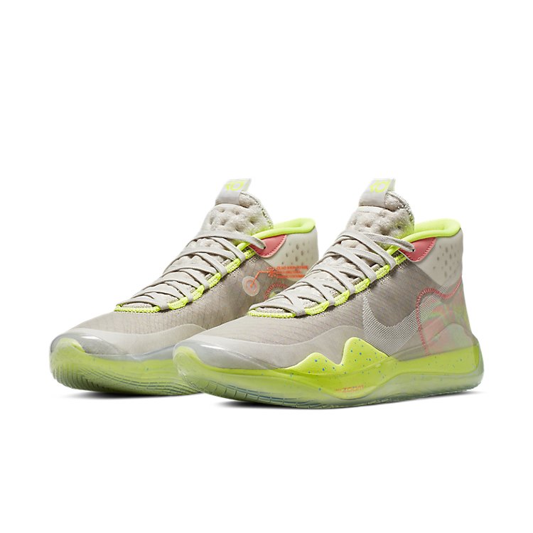 Nike ZOOM KD 12 EP 'Multi-Color Metallic Silver' AR4230-900