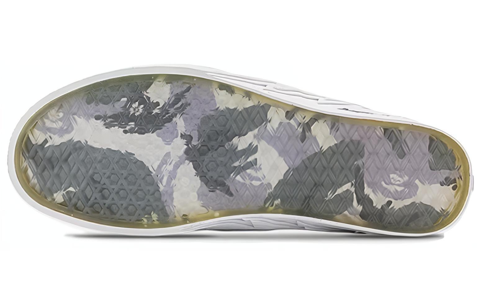 Vans X Aape Authentic Bolt Sneakers 'Grey Blue' VN000BWCY31