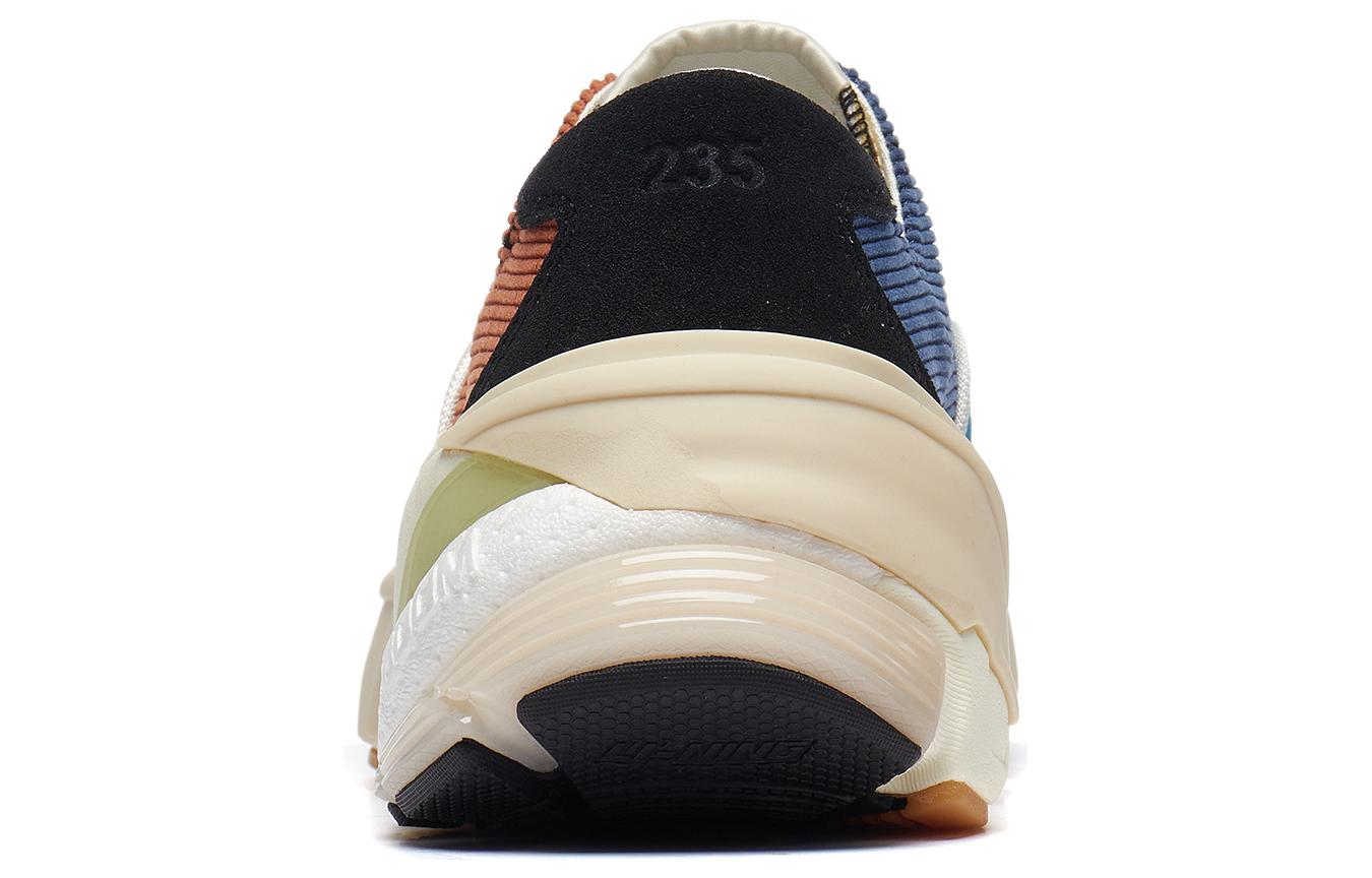 (WMNS) Li-Ning Wuji Skate Shoes 'Brown Blue' AZGT082-3