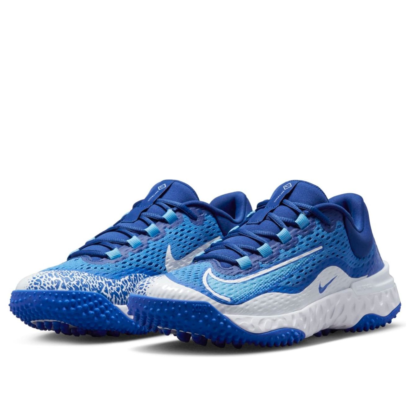 (WMNS) Nike Alpha Huarache Elite 4 TF 'Hyper Royal' DV0496-414