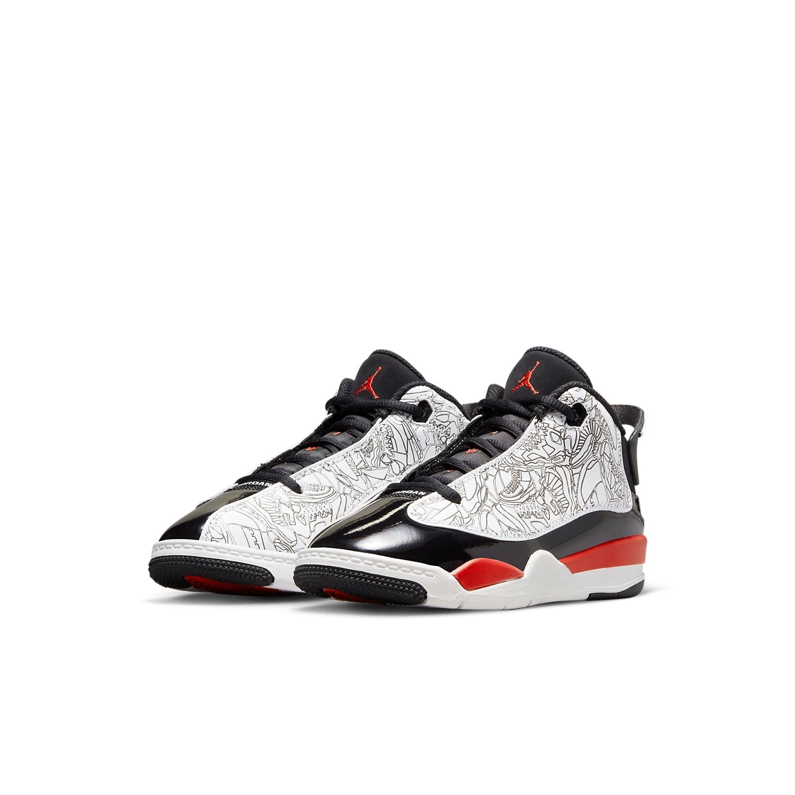(PS) Air Jordan Dub Zero 'Fire Red' DV1359-162