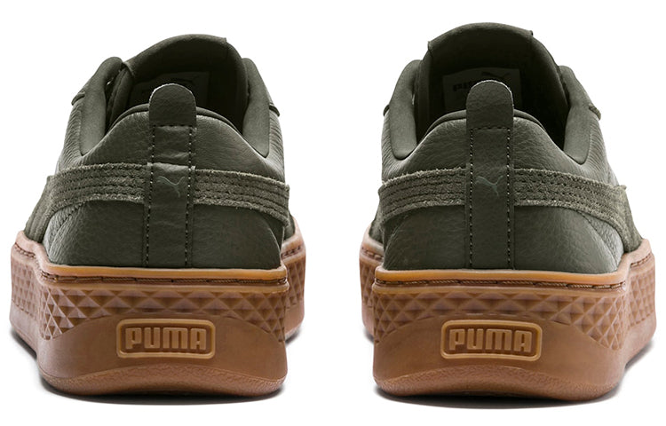 (WMNS) PUMA Smash Platform SoftFoam 'Green' 366487-05
