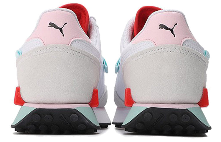 PUMA Future Rider 'Neon Play - White Poppy Red' 373383-09