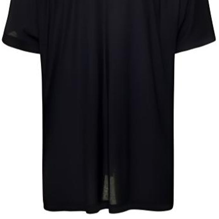 Balenciaga AI Logo Inside Out Oversized T-shirt 'Black Faded' 787358TQVJ41569