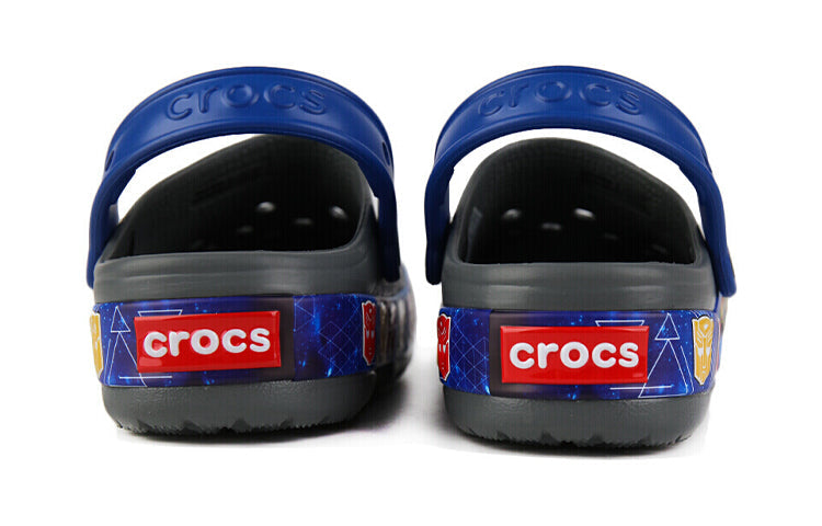 (PS) Crocs CFL Transformers Bnd Lt Slate Graffiti Outdoor Casual Gray Sandals 205501-0DA