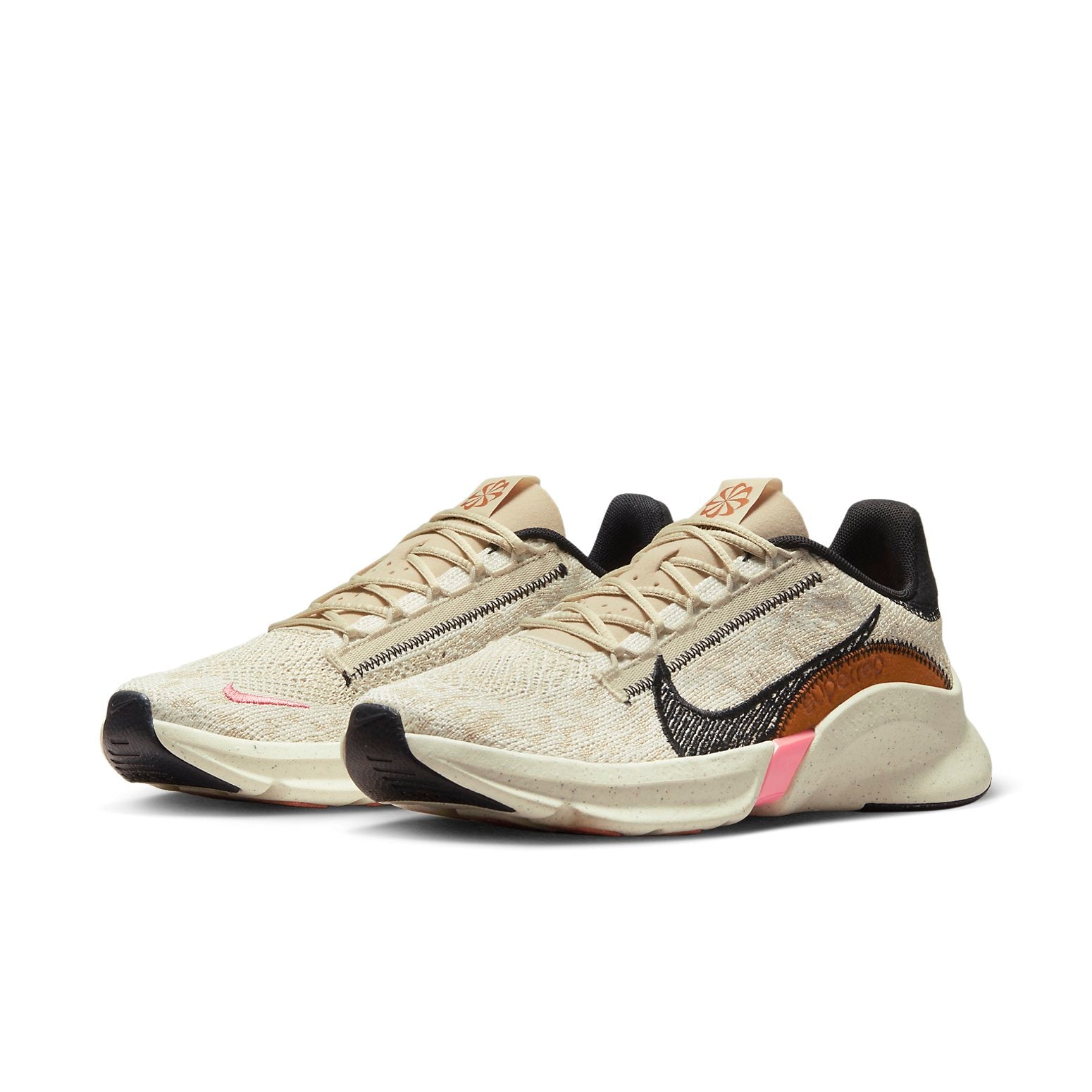 (WMNS) Nike SuperRep Go 3 Flyknit Next Nature 'Oatmeal' DH3393-104