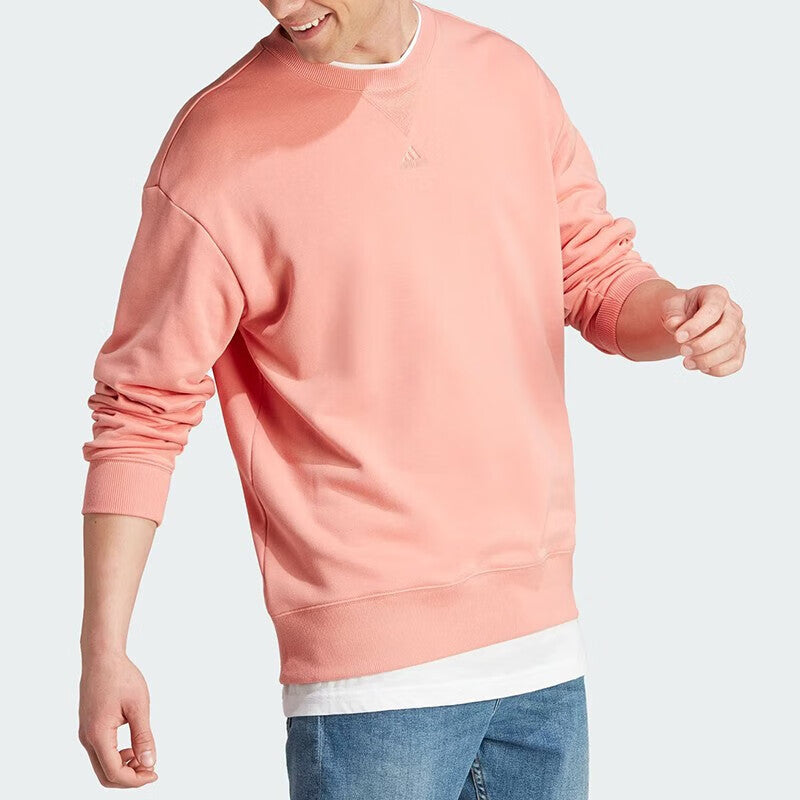 adidas ALL SZN French Terry Sweatshirt 'Salmon Pink' IN9471