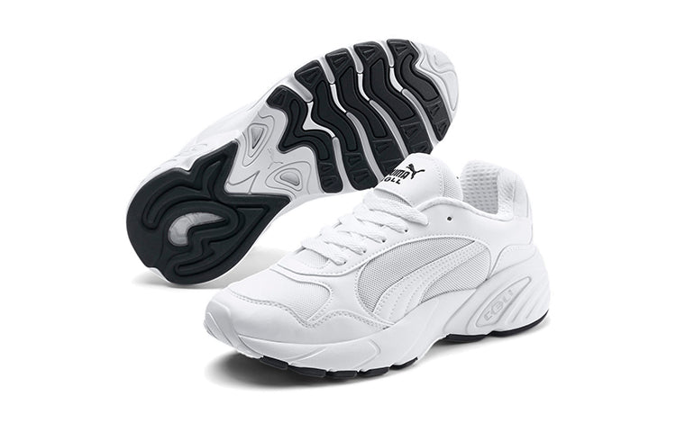 (GS) PUMA Cell Viper Low Top Running Shoes White 369693-03