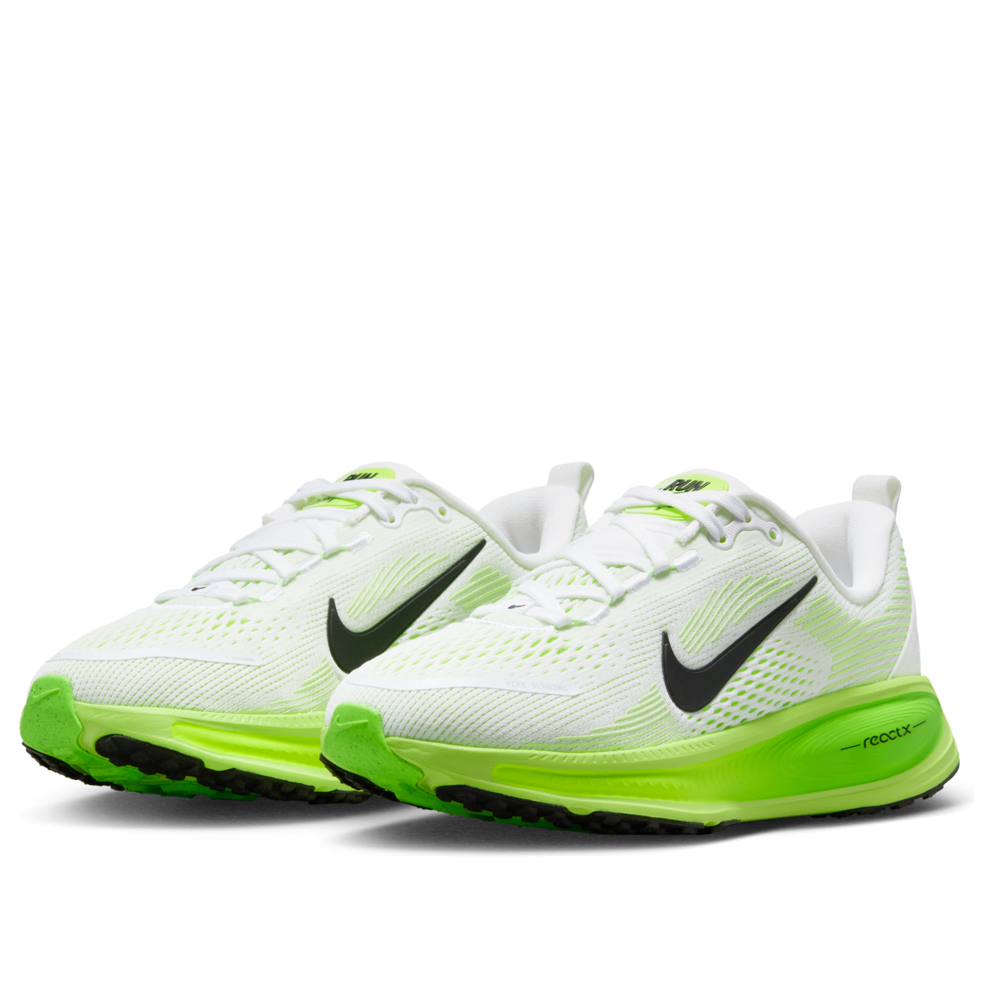 (GS) Nike Air Zoom Vomero 18 'White Electric Green Volt Black' HQ2157-101