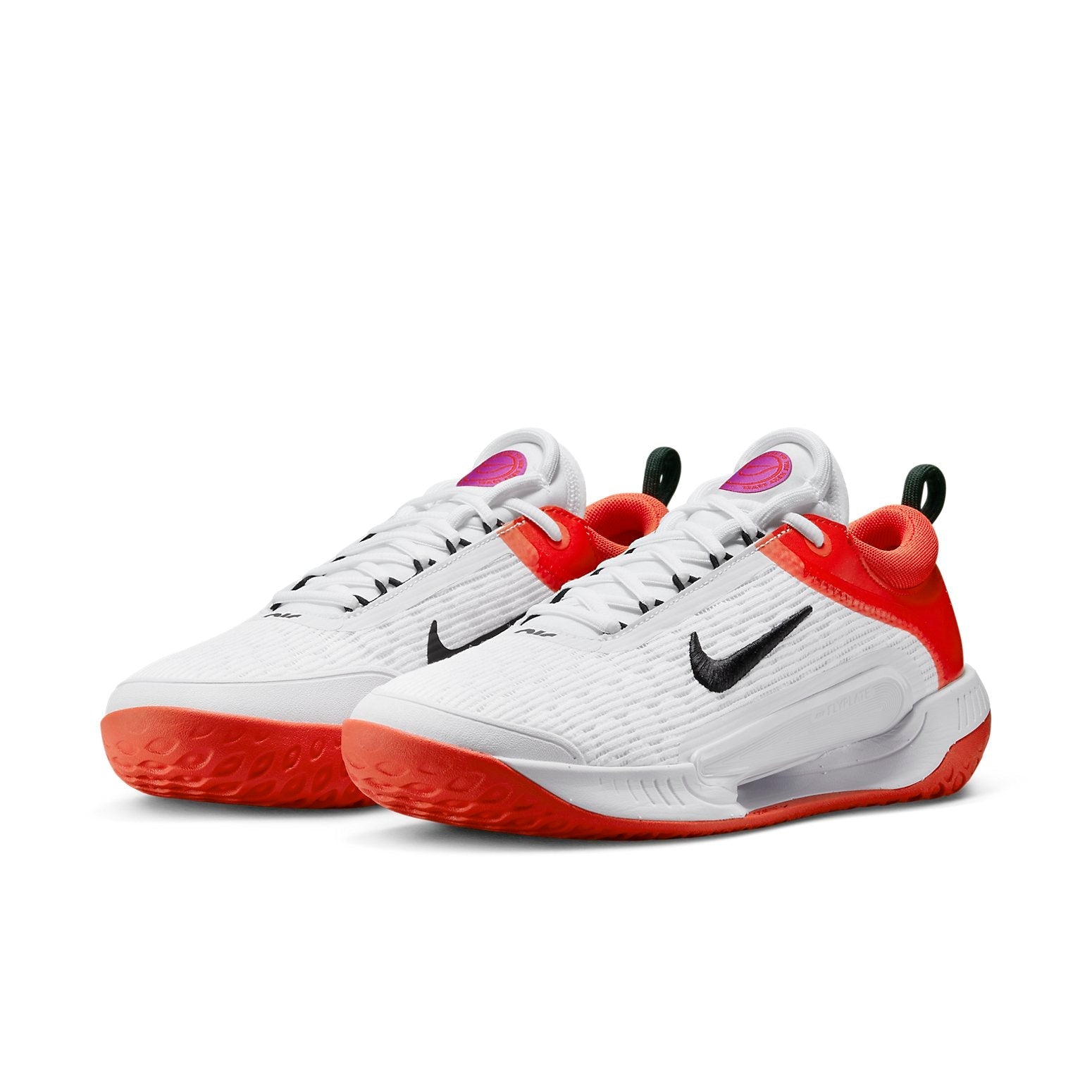 Nike Court Air Zoom NXT Hard Court Tennis Shoes 'White Picante Red' DV3276-100