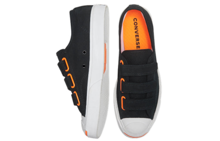 Converse Jack Purcell Low Easy-On 'Black Total Orange' 168136C