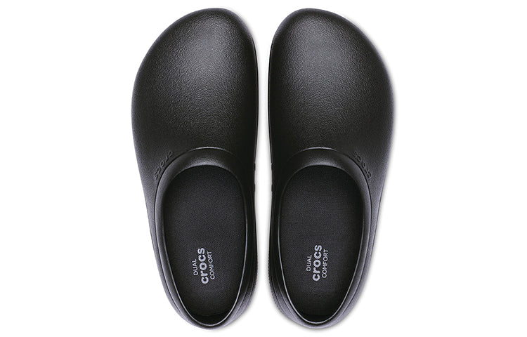 Crocs On The Clock Work Slip On 'Black' 205073-001