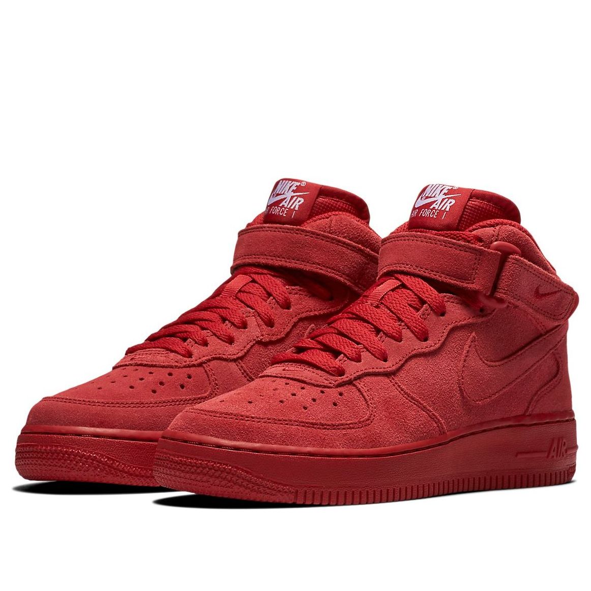 (GS) Nike Air Force 1 Mid 'Gym Red' 314195-603