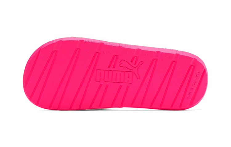 (GS) PUMA Cool Cat Slides 'Knockout Pink White' 371025-15