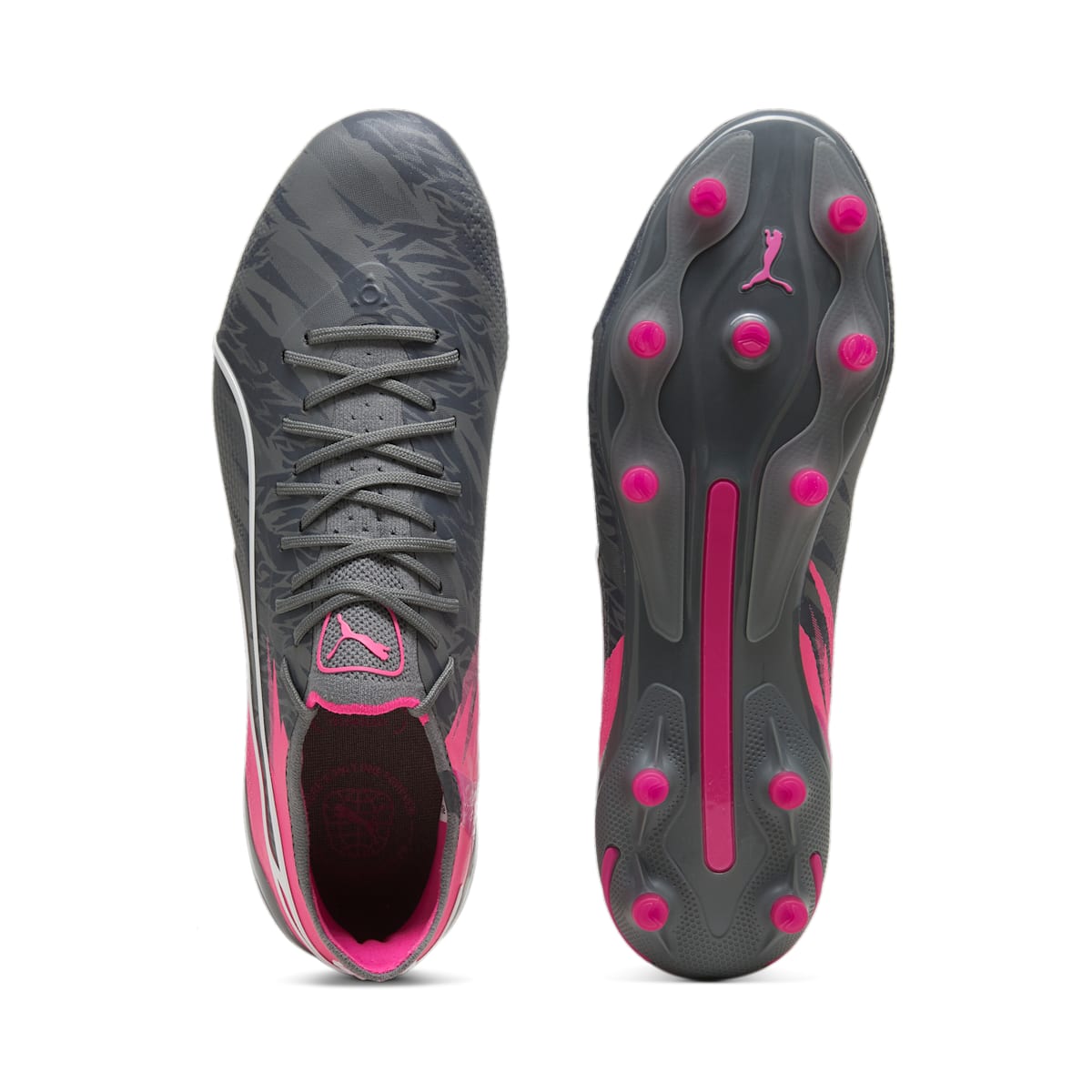 PUMA King Ultimate FG AG 'Cool Dark Grey Ravish' 107824-01