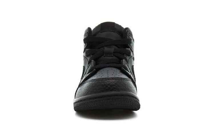 (TD) Air Jordan 1 Mid 'Triple Black' 640735-090