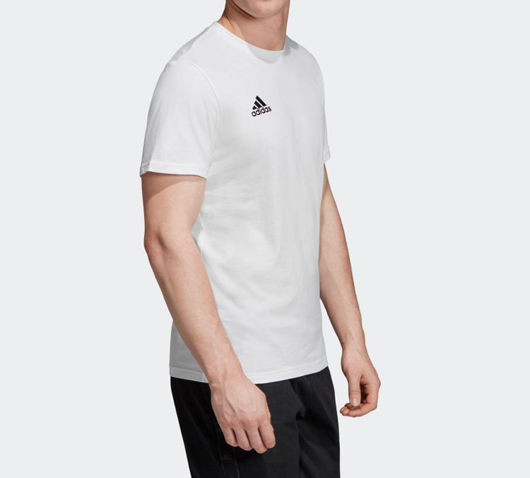 adidas Logo Printing Training Short Sleeve White DY5849