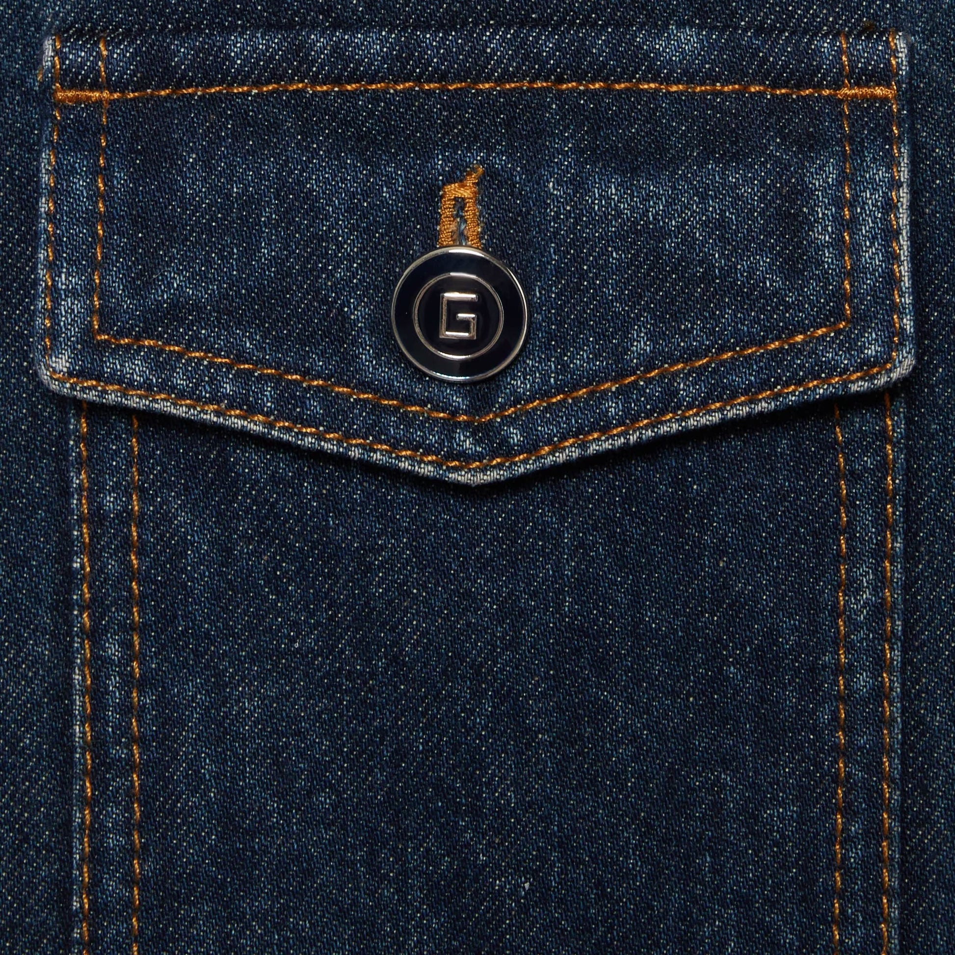 (WMNS) Gucci Organic Denim Dress 'Dark Blue' 776564-XDCVP-4100