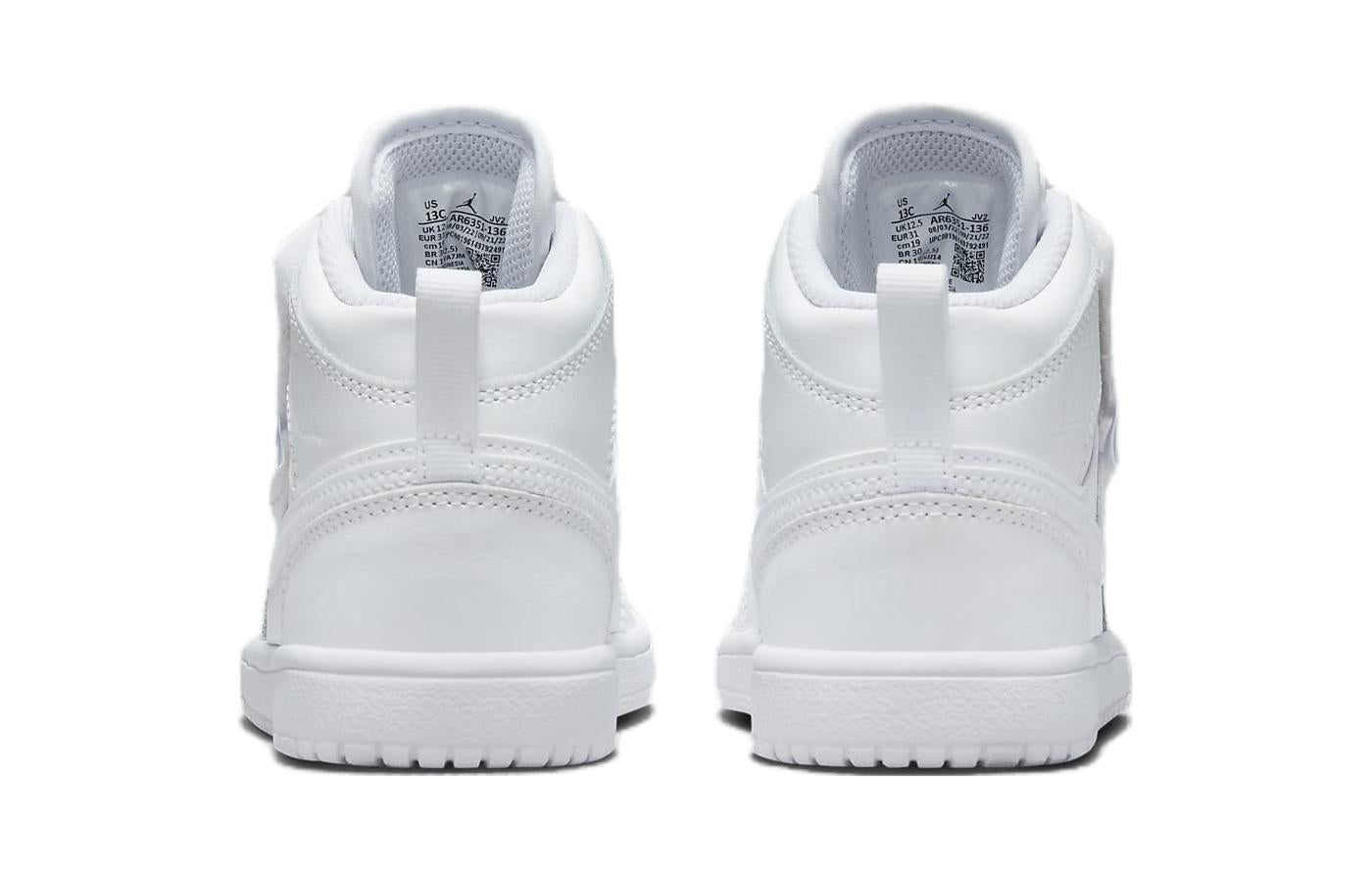 (PS) Air Jordan 1 Mid Alt 'Triple White' AR6351-136