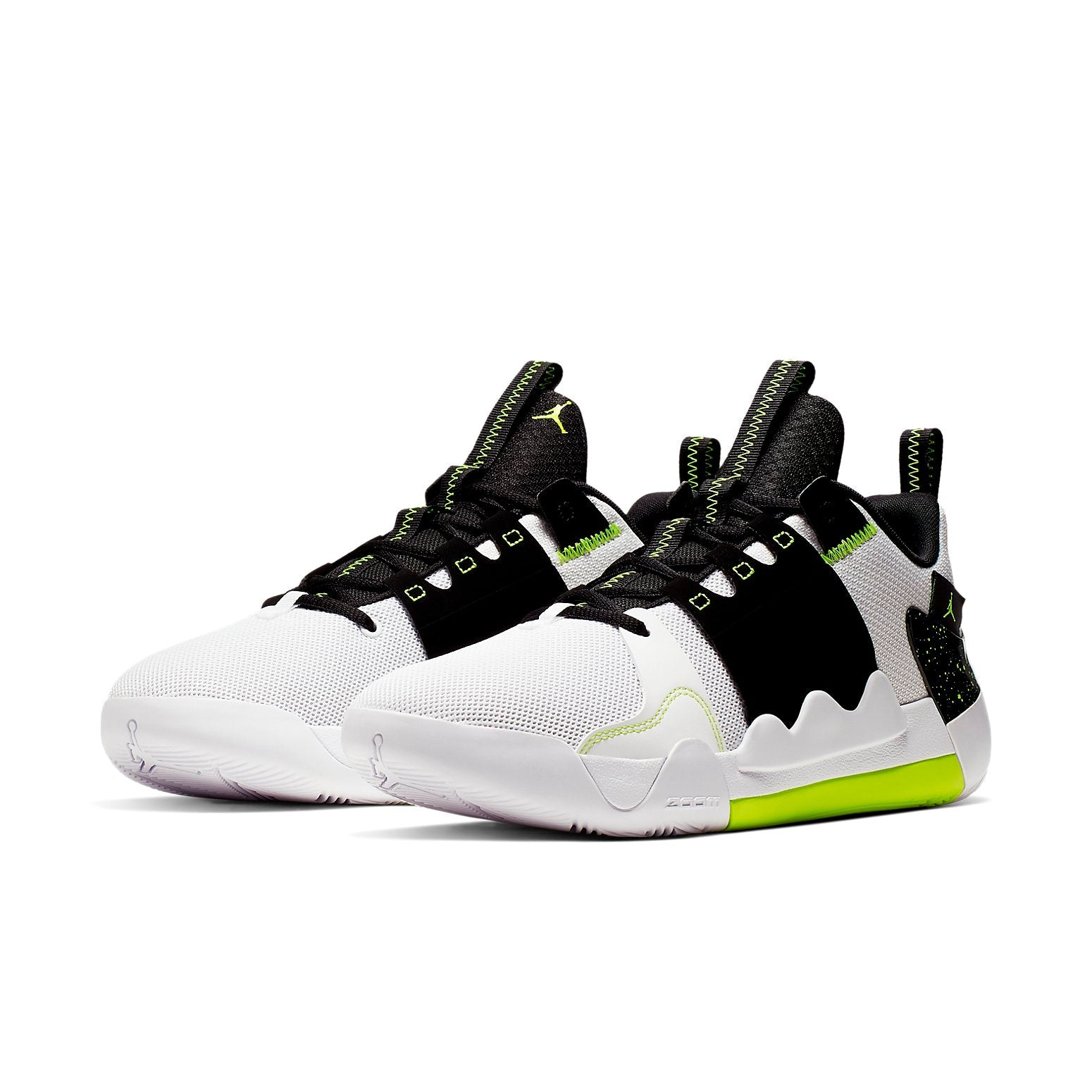 Air Jordan Zoom Zero Gravity 'White Black Fluorescent Green' AT4030-170