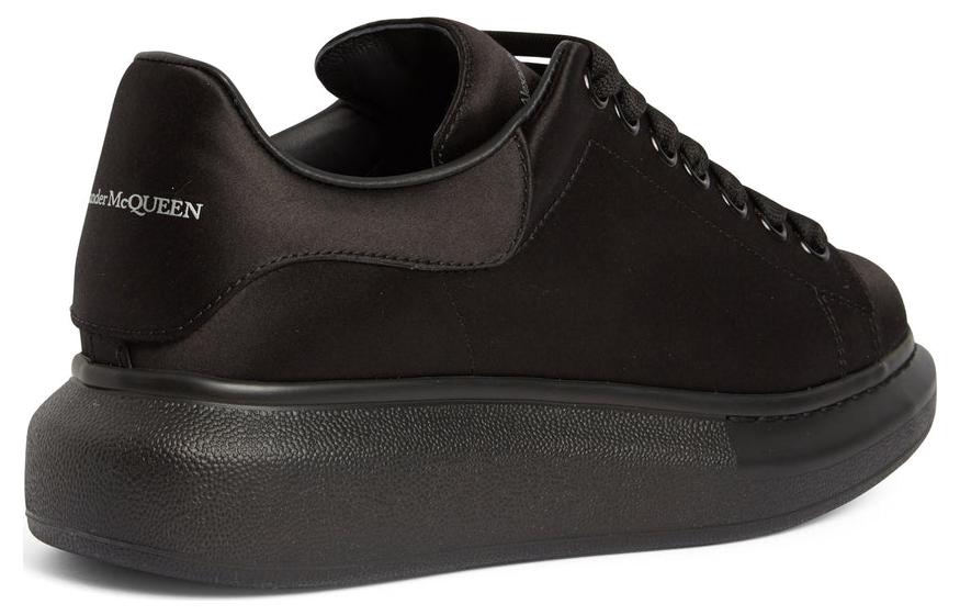 (WMNS) Alexander McQueen Oversized Sneakers 'Dark Brown Black' 708073W4AC01000