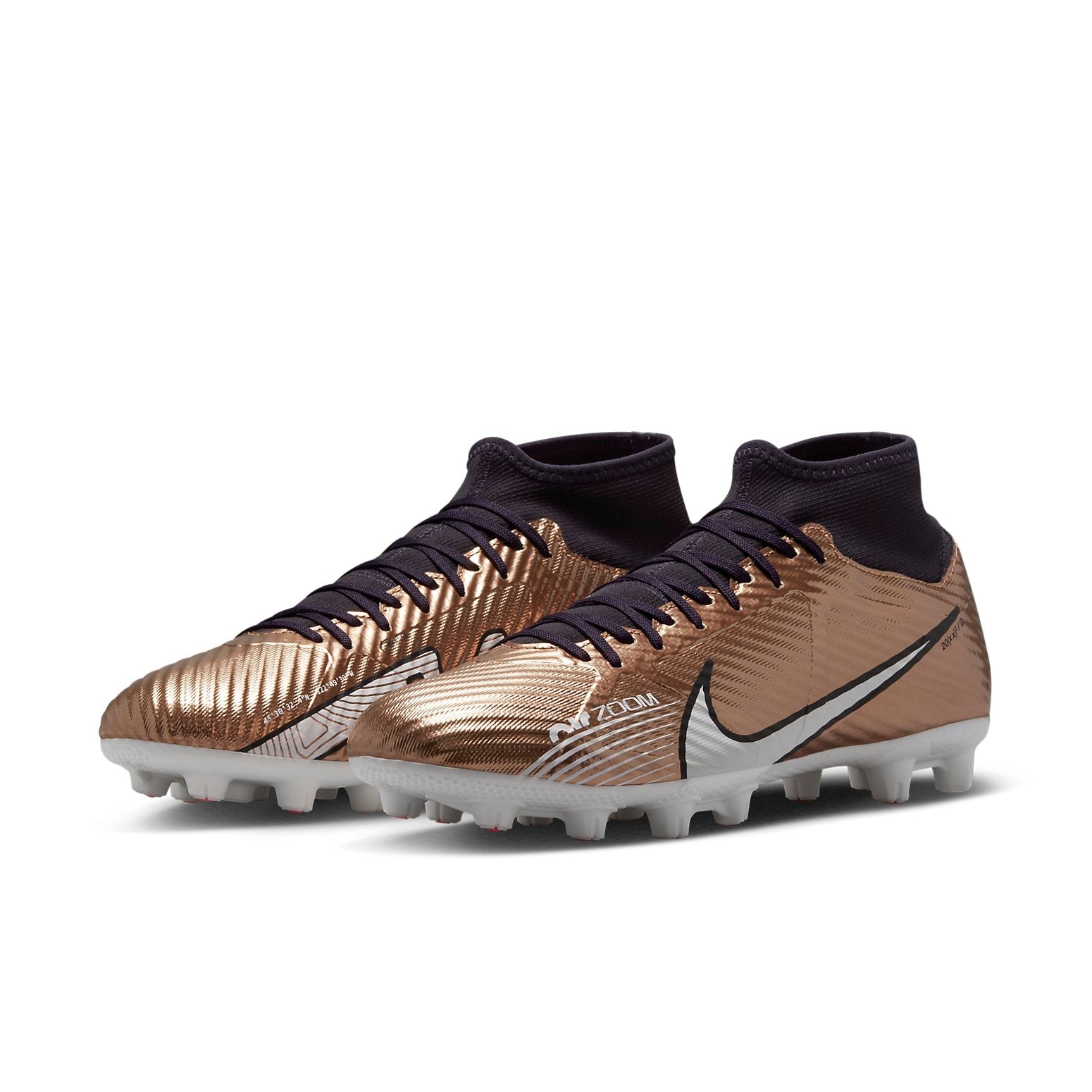 Nike Mercurial Superfly 9 Academy HG 'Gold Black White' DV8184-810