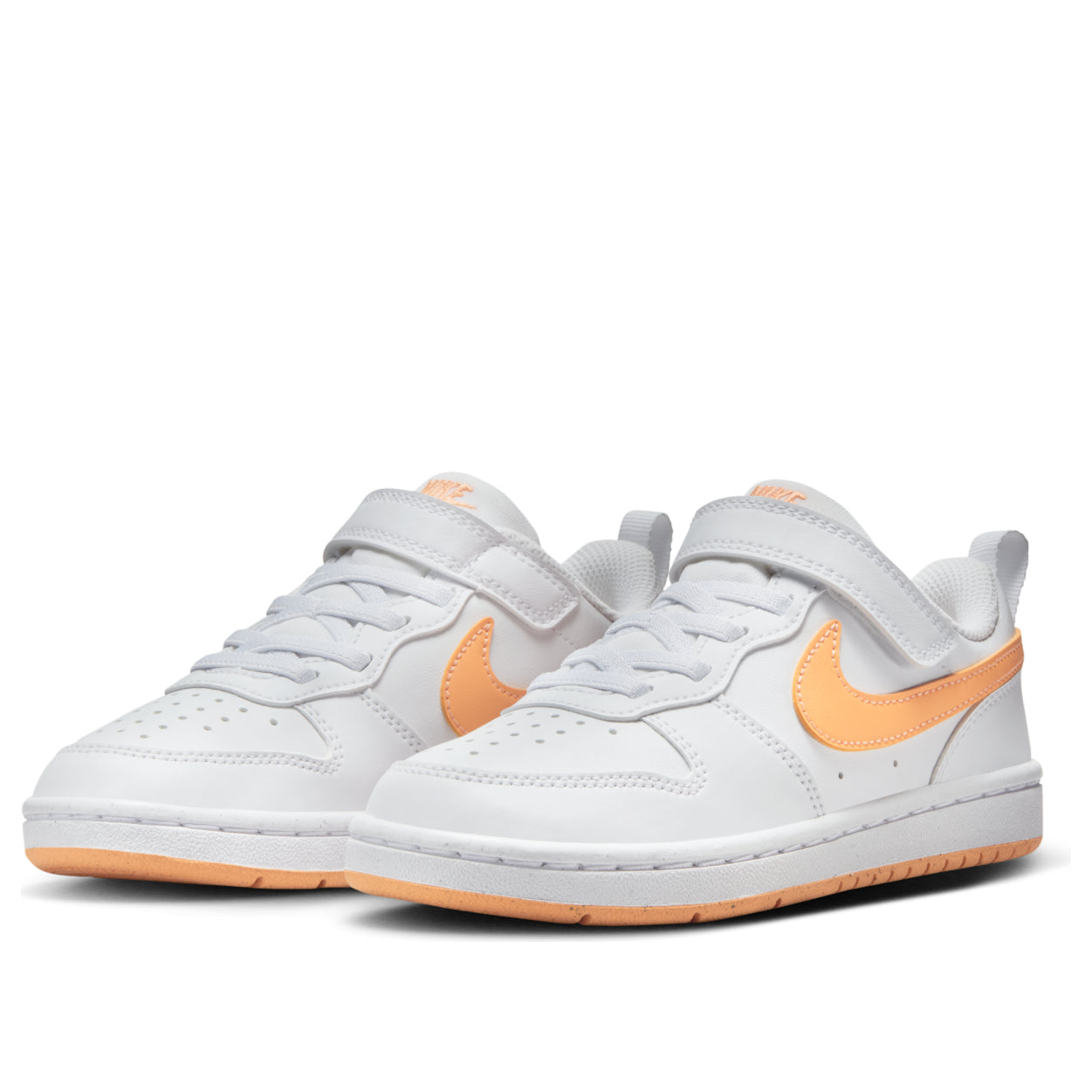 (PS) Nike Court Borough Low Recraft 'White Orange' DV5457-119
