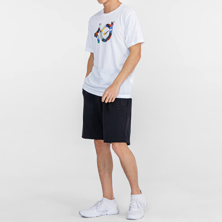 Nike Dri-FIT KD Durant Printing Basketball White BQ3606-101