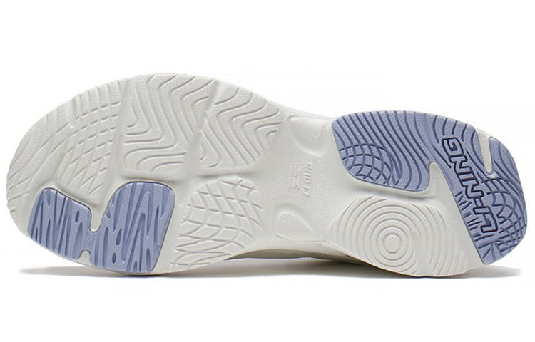 (WMNS) Li-Ning Qixing 'Creamy White Blue' ARLS024-1