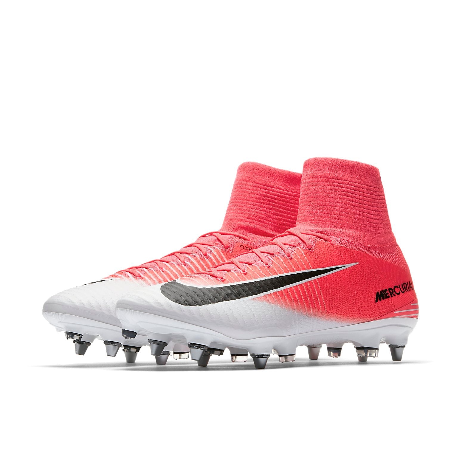 Nike Mercurial Superfly 5 Dynamic Fit Soft Ground Pro 'Red White' 831956-601