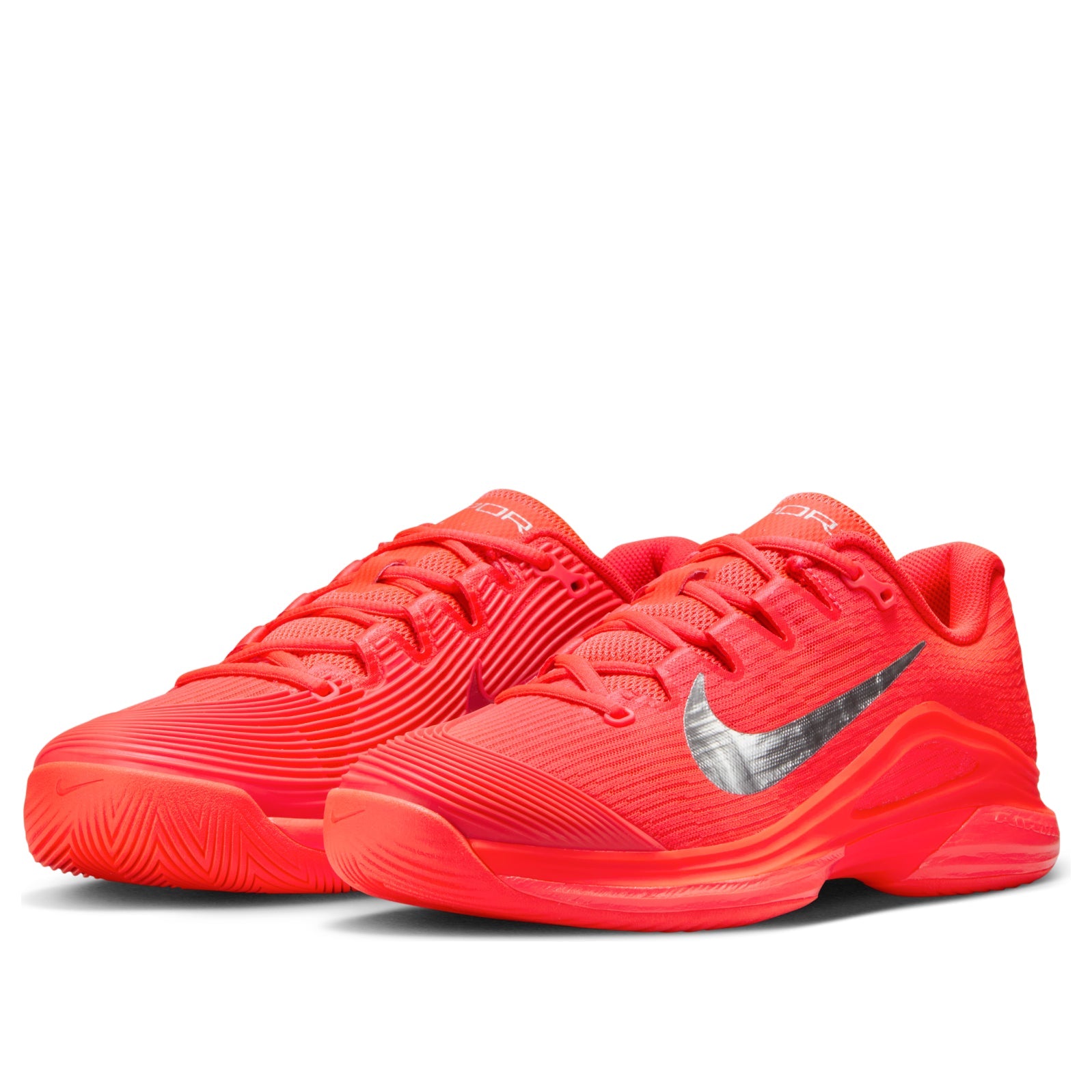 (WMNS) Nike Vapor 12 Premium 'Bright Crimson Metallic Silver' HQ2595-600