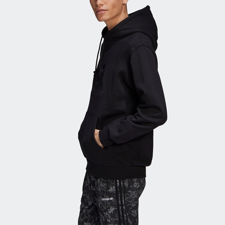 adidas x Disney Crossover Goofy Hoody Embroidered Pullover Black GD6022