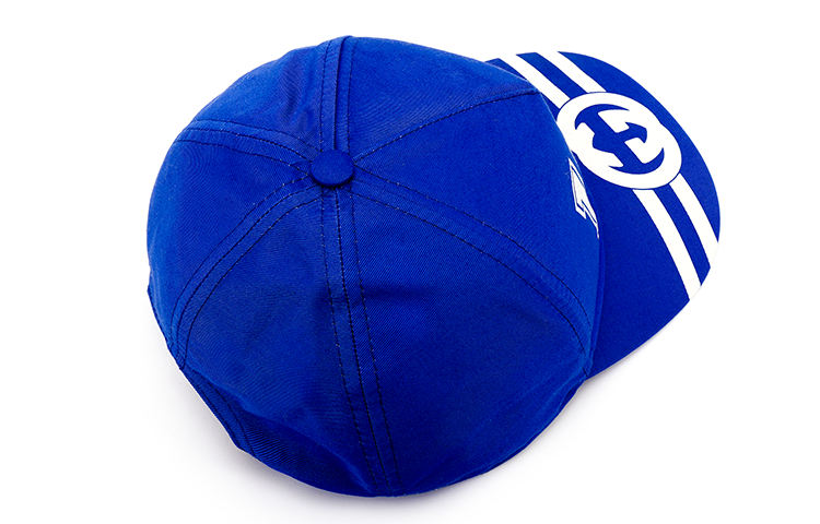 Gucci 100 Baseball Velcro Strap Cap 'Blue' 6730814HAKR4368