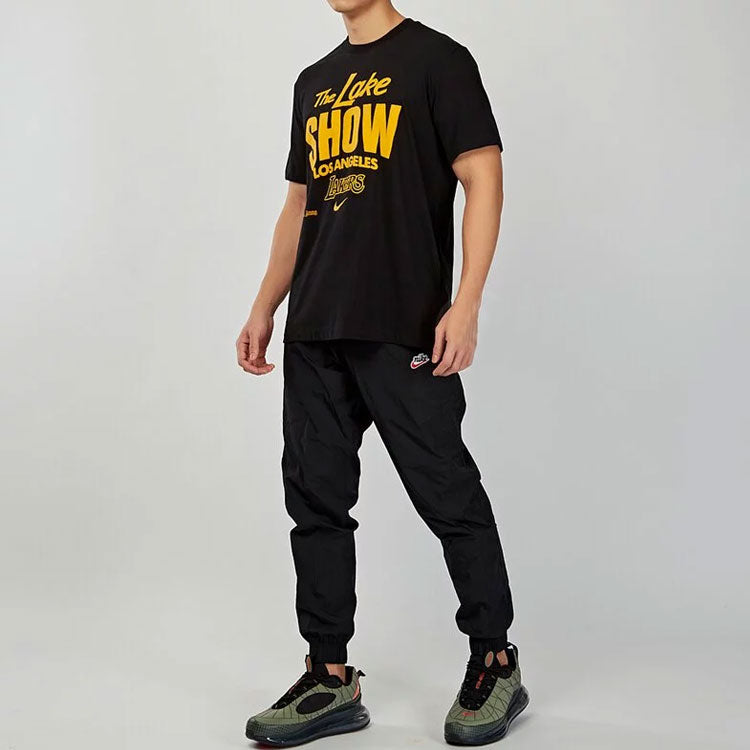 Nike Los Angeles Lakers Mantra Dri-Fit NBA Short Sleeve Black CK8810-010