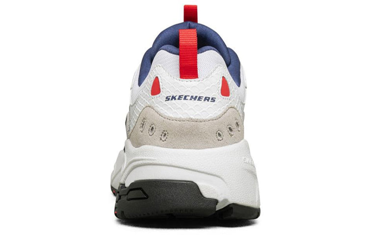 (WMNS) Skechers Stamina Sneakers White/Grey/Red 88888383-WGRD