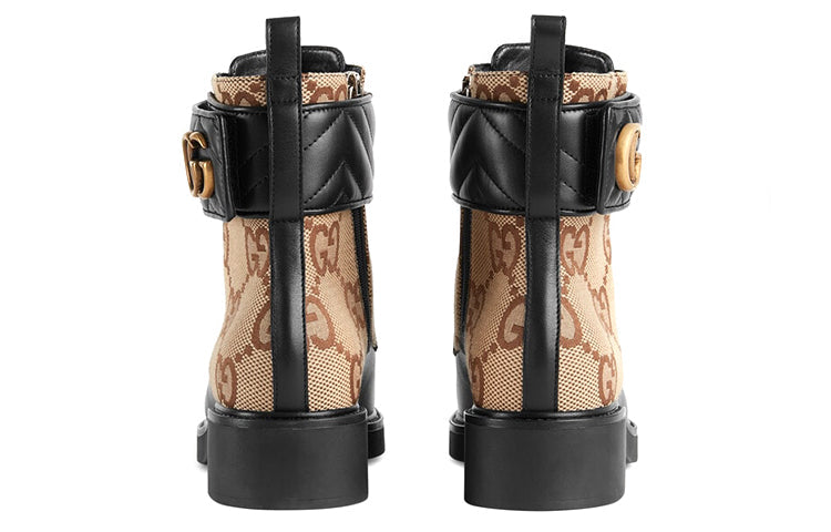 (WMNS) Gucci Ankle Boot 'Double G - Beige' 678984-17K40-1284