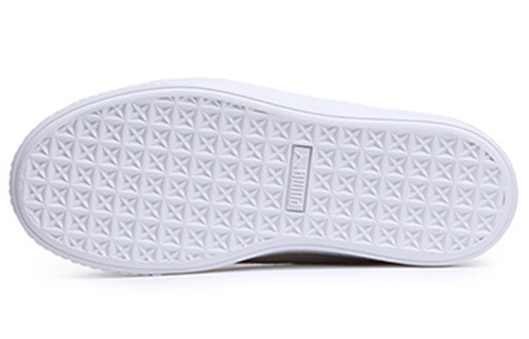 (WMNS) PUMA Platform Kiss Artica 'White Gold' 366707-01