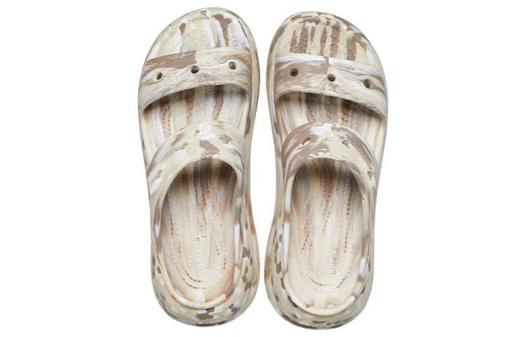 (WMNS) Crocs Crush Marbled Sandal 208235-2Y3