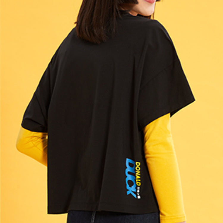 Li-Ning x Disney Printing Short Sleeve Black AHSQ208-1