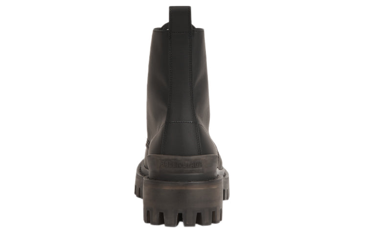 (WMNS) Balenciaga Strike 20mm Boot 'Brown' 600970WBBO01000
