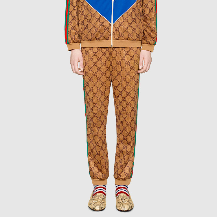 Gucci GG Technical Jersey Jogging Pant 'Brown' 523489-X9V35-2035