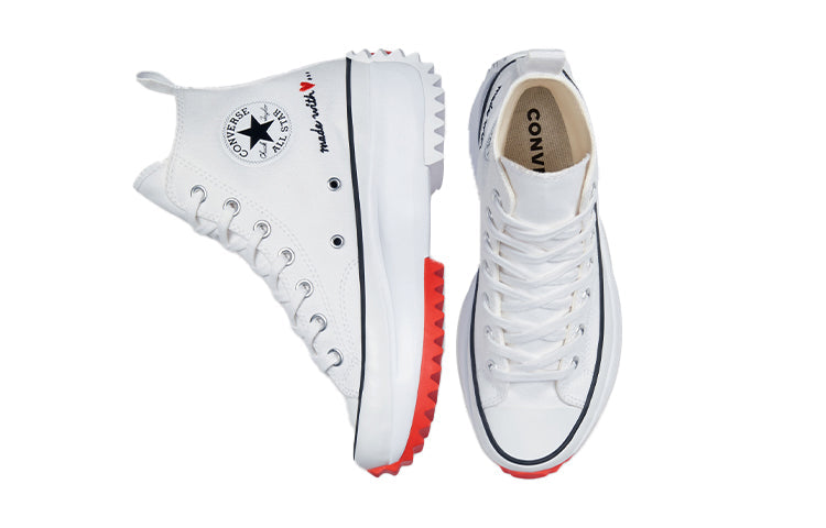 (WMNS) Converse Run Star Hike High 'Made With Love - White' 571874C