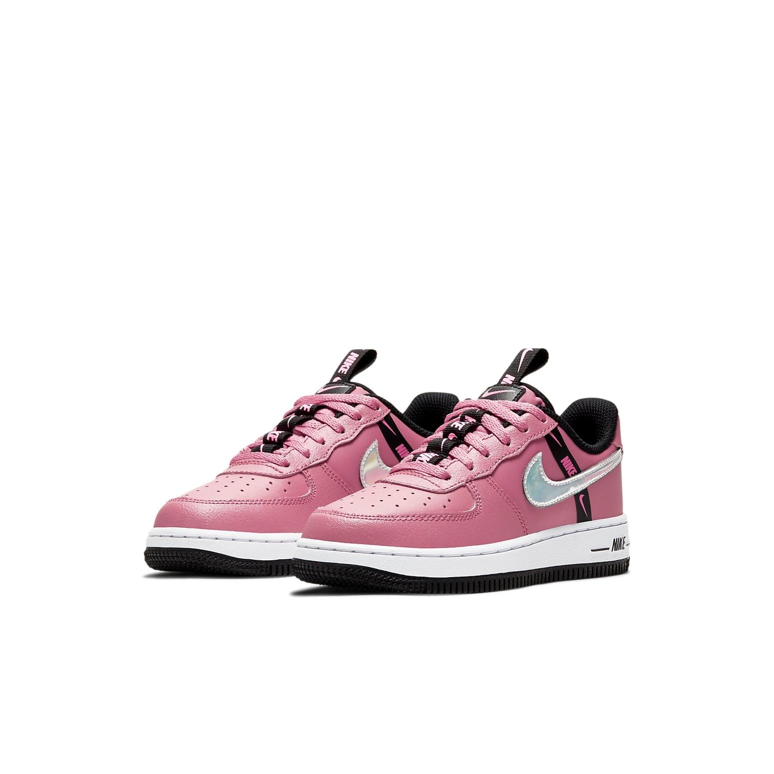 (PS) Nike Force 1 LV8 KSA 'Pink Black Silver' CT4681-600