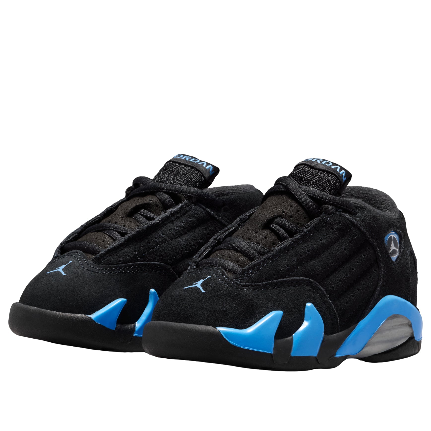 (TD) Air Jordan 14 Retro 'Black University Blue' 312093-007