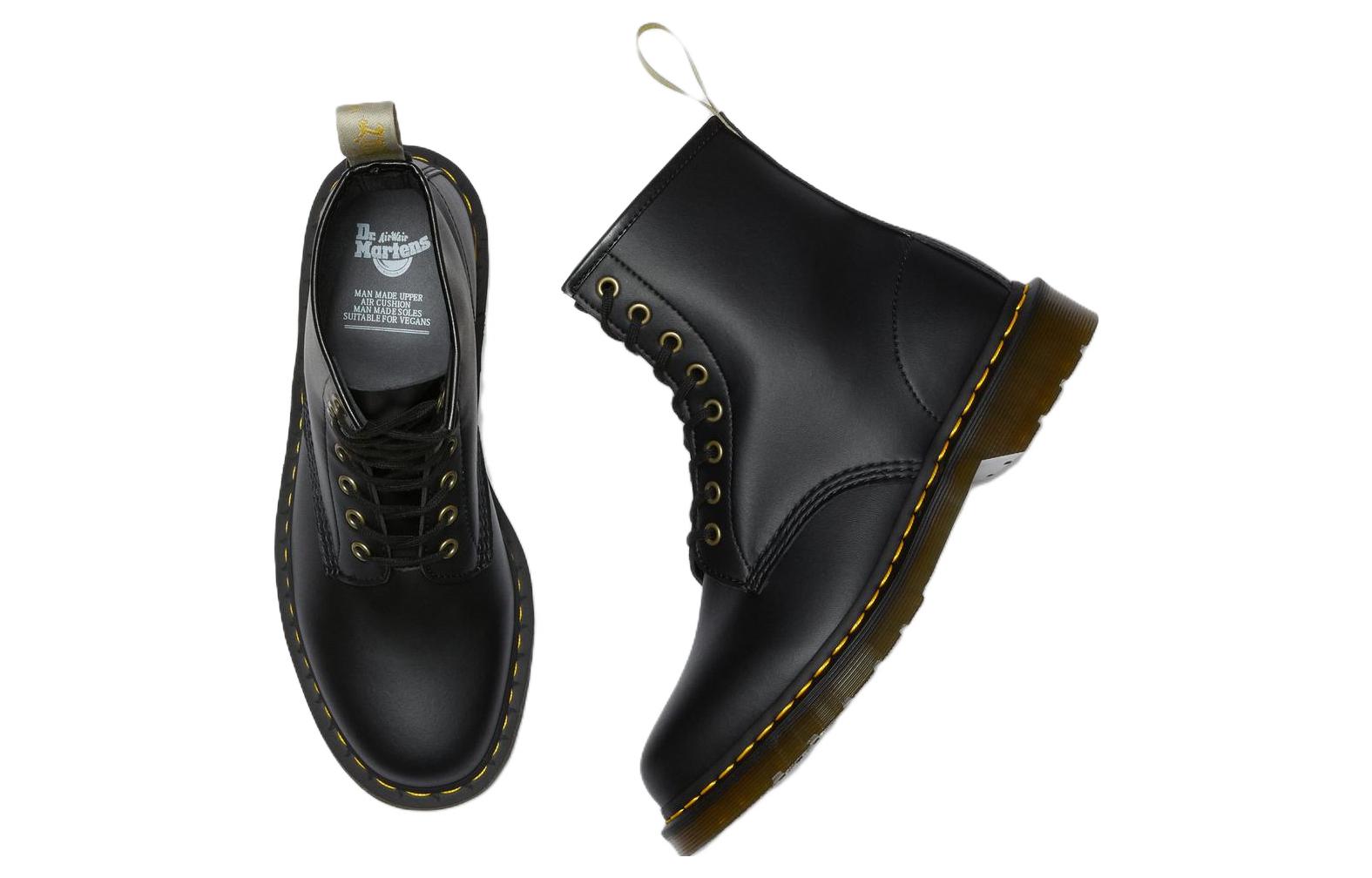 Dr. Martens Vegan 1460 'Felix Rub Off - Black' 14045001